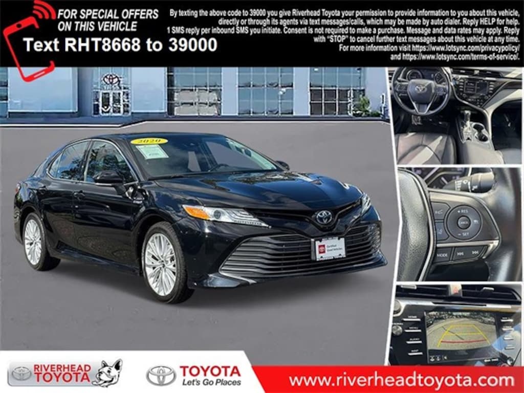 Used 2020 Toyota Camry Hybrid XLE Sedan