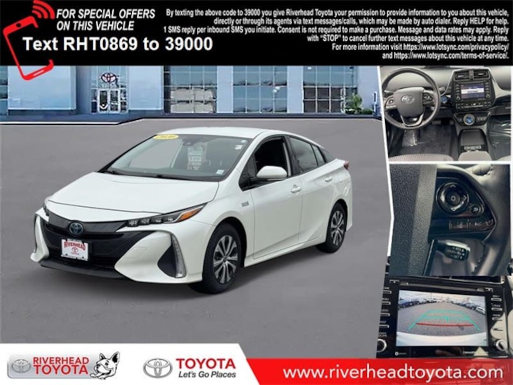 Used 2020 Toyota Prius Prime LE Hatchback