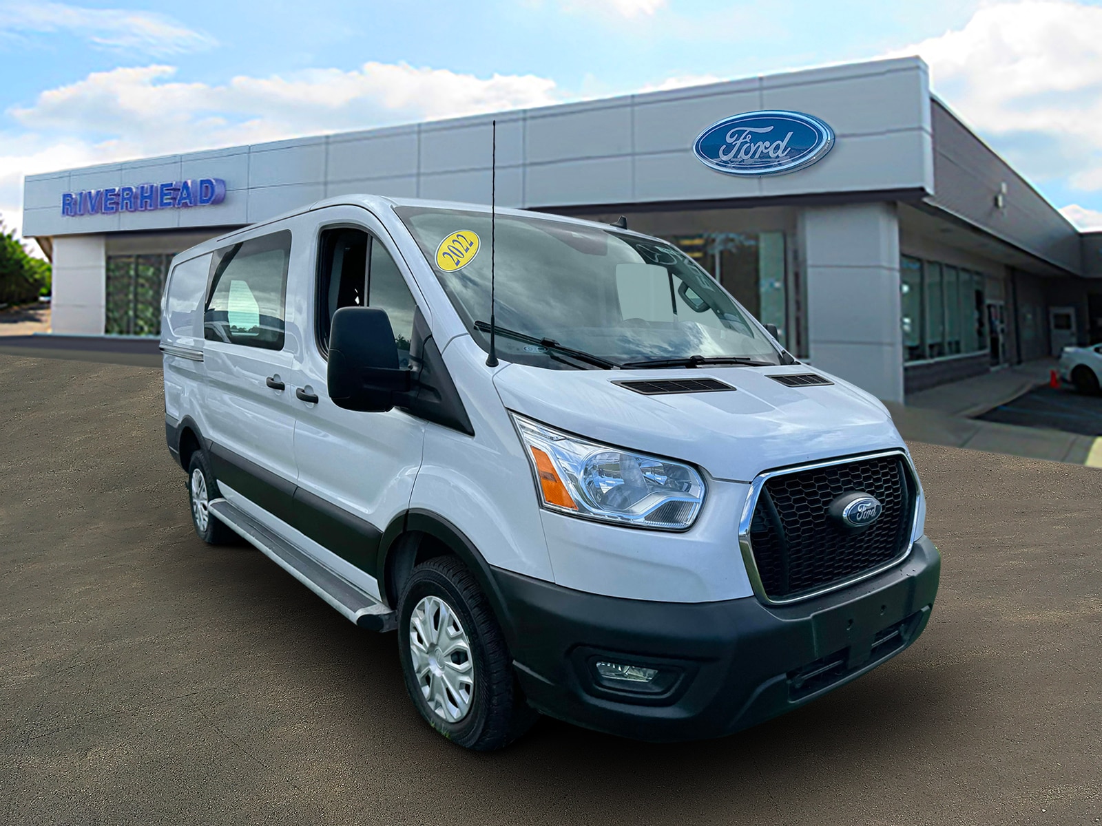 Used 2022 Ford Transit Van Base with VIN 1FTBR1Y85NKA24613 for sale in Riverhead, NY