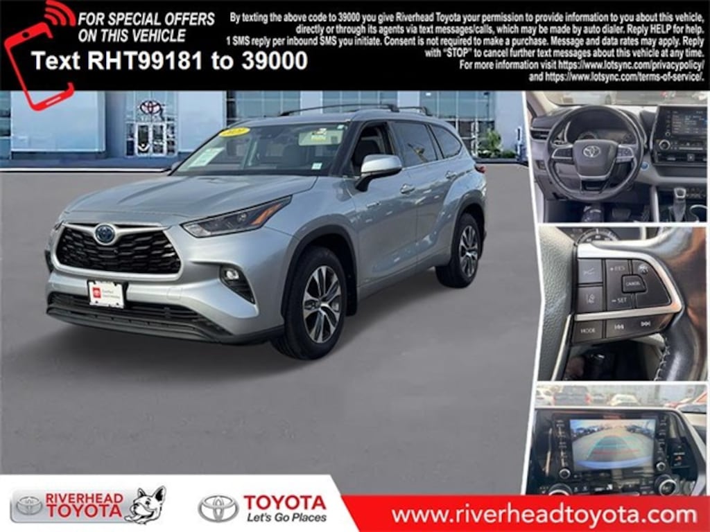 Used 2021 Toyota Highlander Hybrid XLE SUV