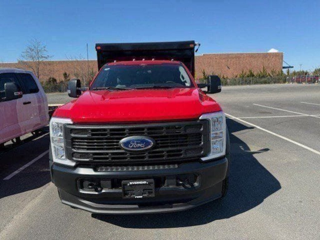 New 2024 Ford F-550SD XL 12' LANDSCAPE DUMP BODY Chassis