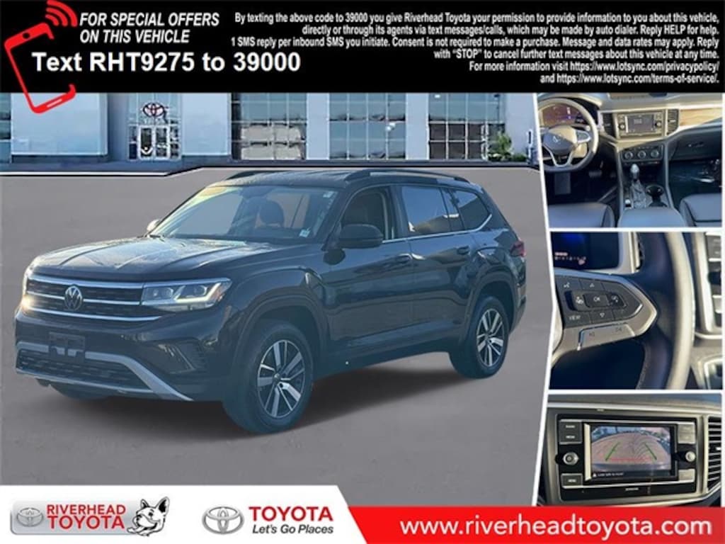 Used 2022 Volkswagen Atlas 2.0T SE SUV