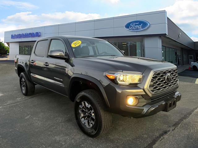 Used 2022 Toyota Tacoma SR5 with VIN 3TMCZ5AN7NM510151 for sale in Riverhead, NY