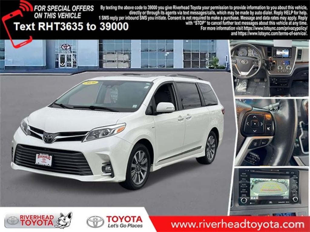 Used 2020 Toyota Sienna Limited Premium Minivan/Van
