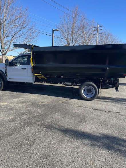 2024 Ford F-600SD XL 14 FT Landscape Dump Body Chassis