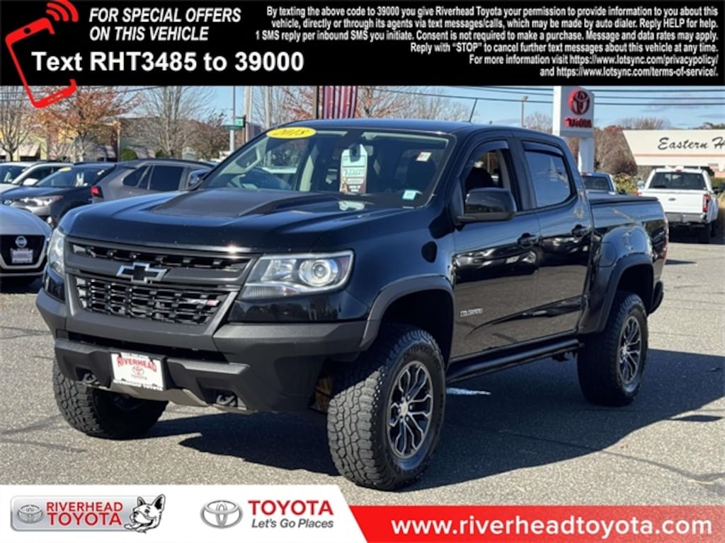 Used 2018 Chevrolet Colorado ZR2 Truck