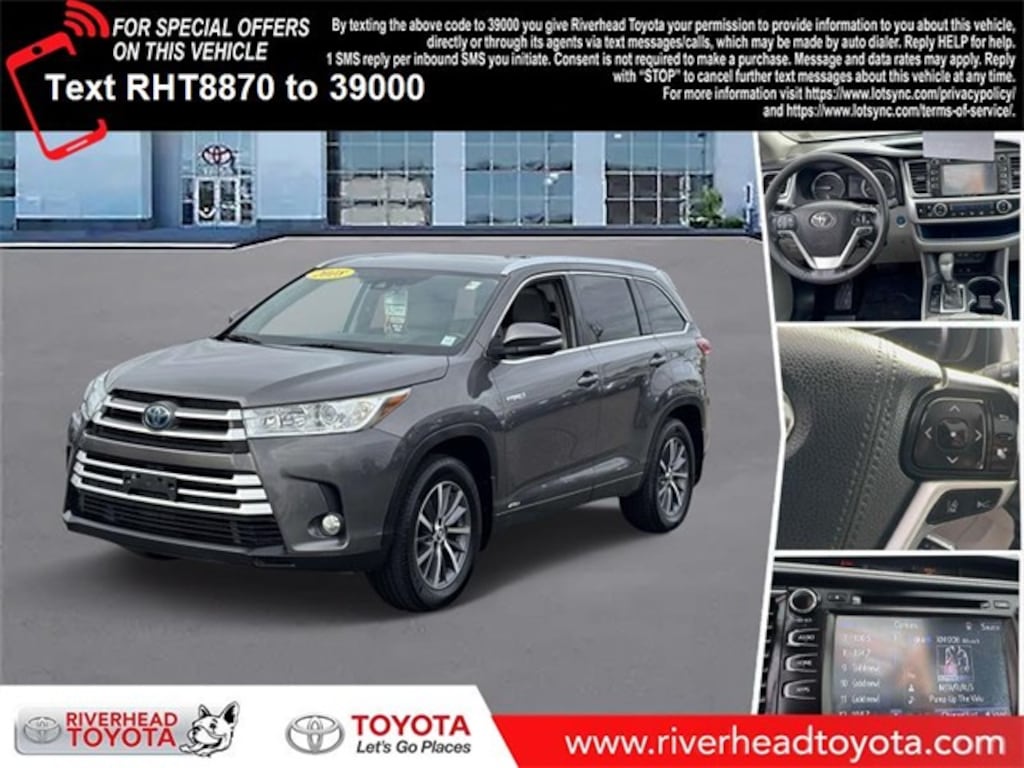Used 2018 Toyota Highlander Hybrid XLE SUV