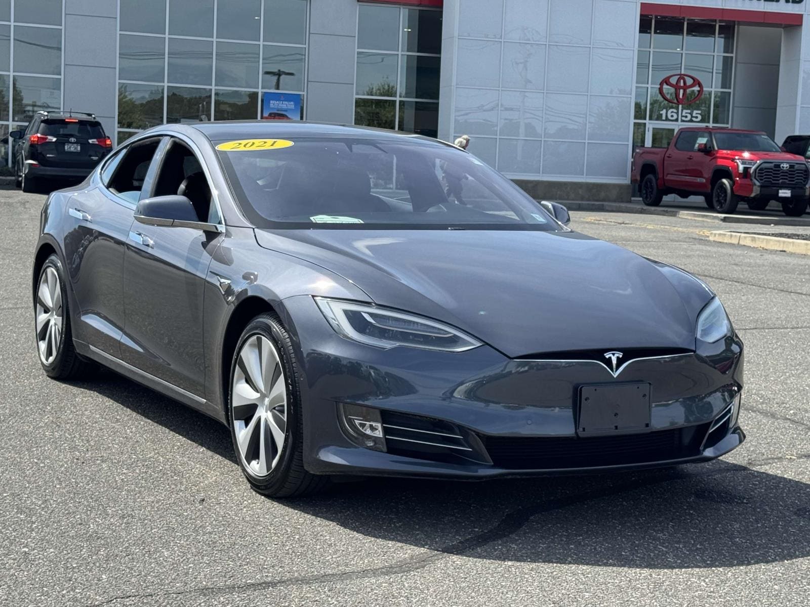 Used 2021 Tesla Model S Long Range Plus with VIN 5YJSA1E25MF426179 for sale in Riverhead, NY