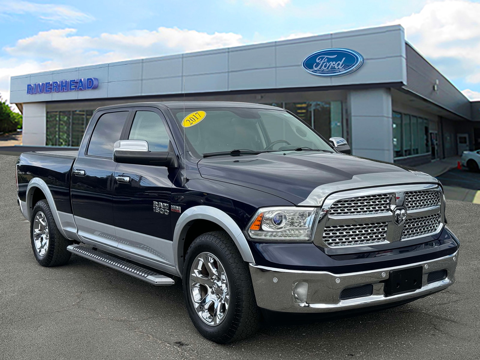 Used 2017 RAM Ram 1500 Pickup Laramie with VIN 1C6RR7VT2HS846355 for sale in Riverhead, NY