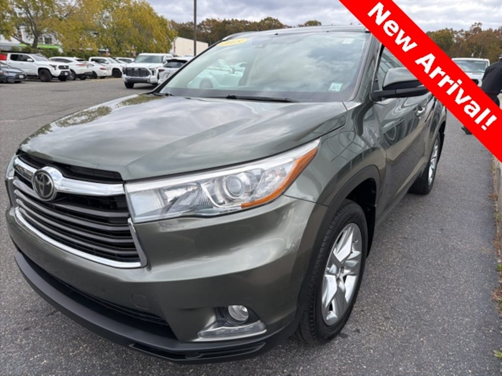 Used 2015 Toyota Highlander Limited Platinum V6 SUV