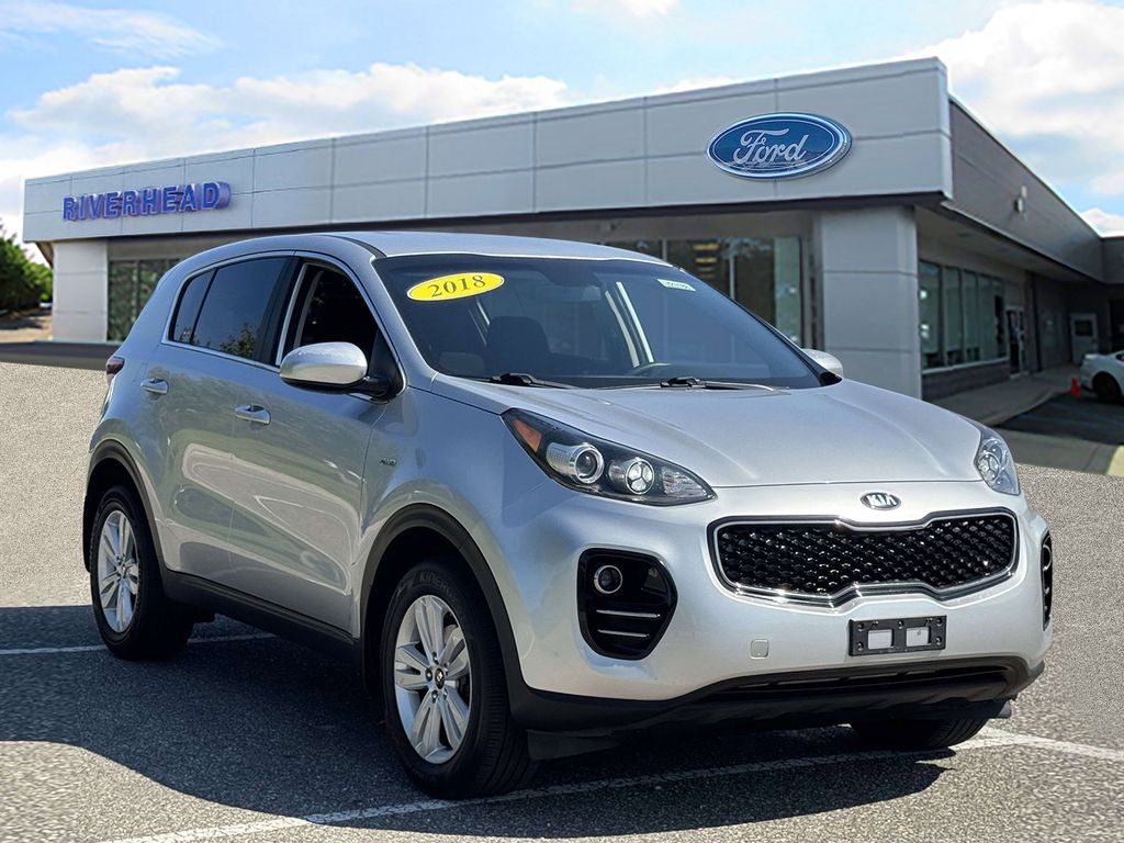Used 2018 Kia Sportage LX with VIN KNDPMCAC0J7441116 for sale in Riverhead, NY