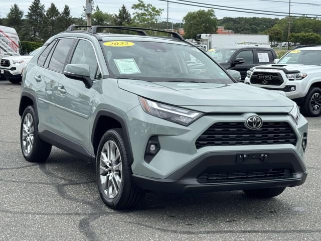 Certified 2022 Toyota RAV4 XLE Premium with VIN 2T3A1RFV0NW262449 for sale in Northfield, Minnesota