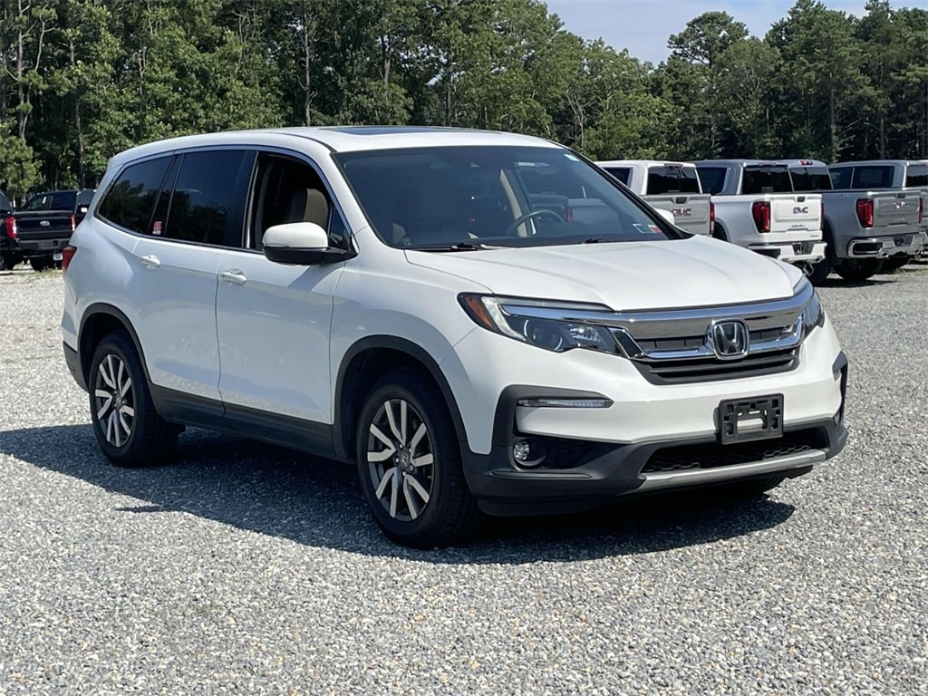 Used 2020 Honda Pilot EX-L with VIN 5FNYF6H59LB037106 for sale in Riverhead, NY