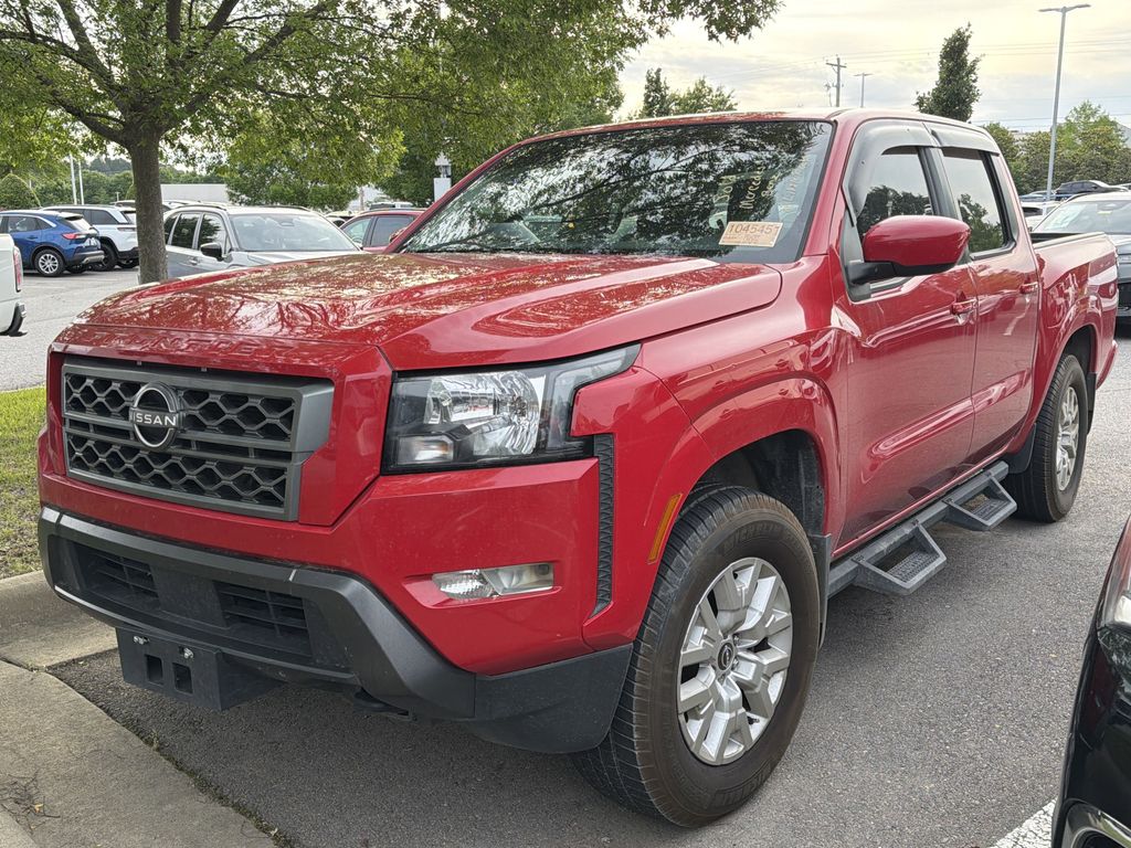 Used 2022 Nissan Frontier SV with VIN 1N6ED1EK9NN617768 for sale in Little Rock