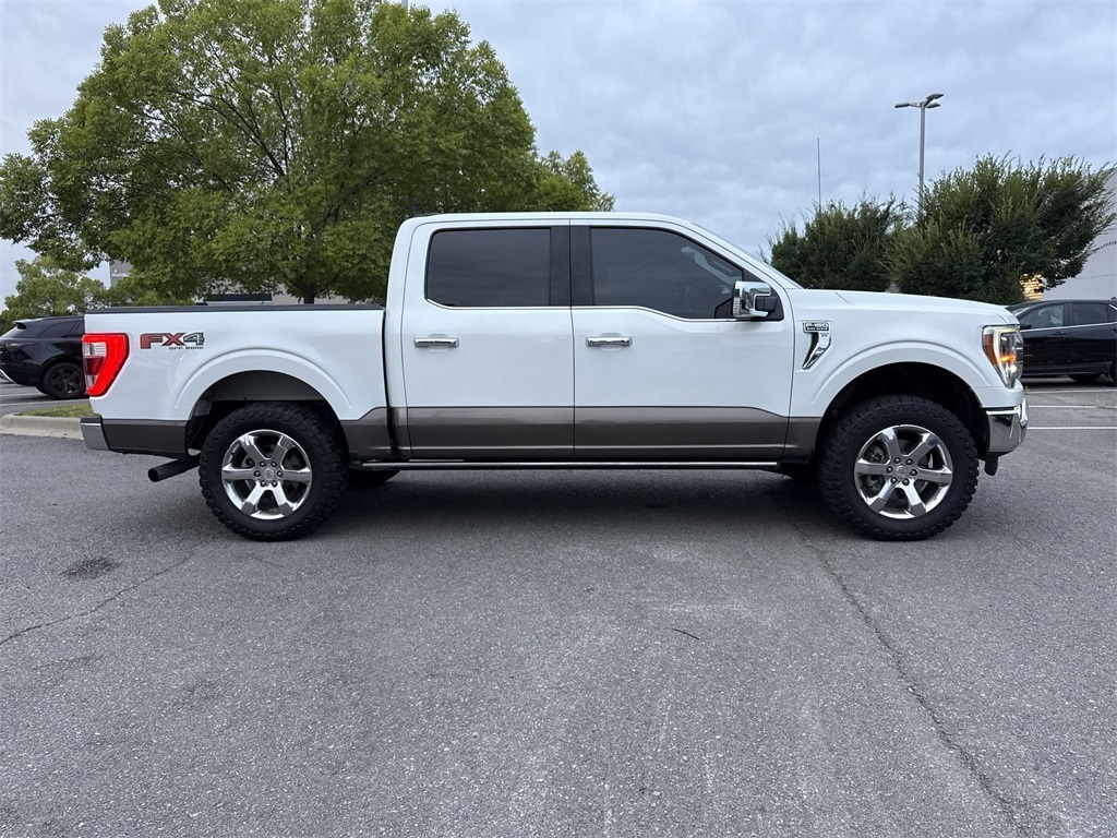 Used 2021 Ford F-150 King Ranch with VIN 1FTFW1E84MFB15586 for sale in Little Rock