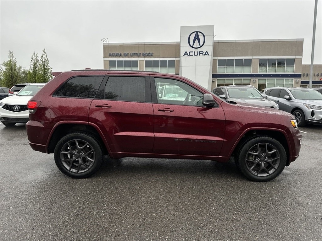 Used 2021 Jeep Grand Cherokee 80th Edition with VIN 1C4RJFBG4MC584621 for sale in Little Rock, AR