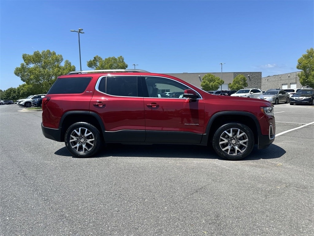 Used 2020 GMC Acadia SLE with VIN 1GKKNKLSXLZ221841 for sale in Little Rock, AR