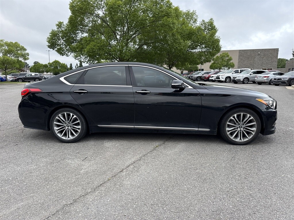 Used 2017 GENESIS G80 Base with VIN KMHGN4JE9HU212719 for sale in Little Rock, AR
