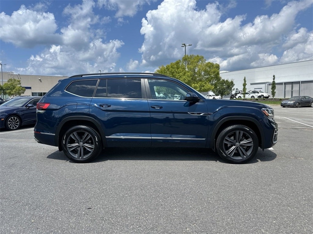 Used 2021 Volkswagen Atlas SE w/Tech R-Line with VIN 1V2PR2CA4MC524405 for sale in Little Rock, AR