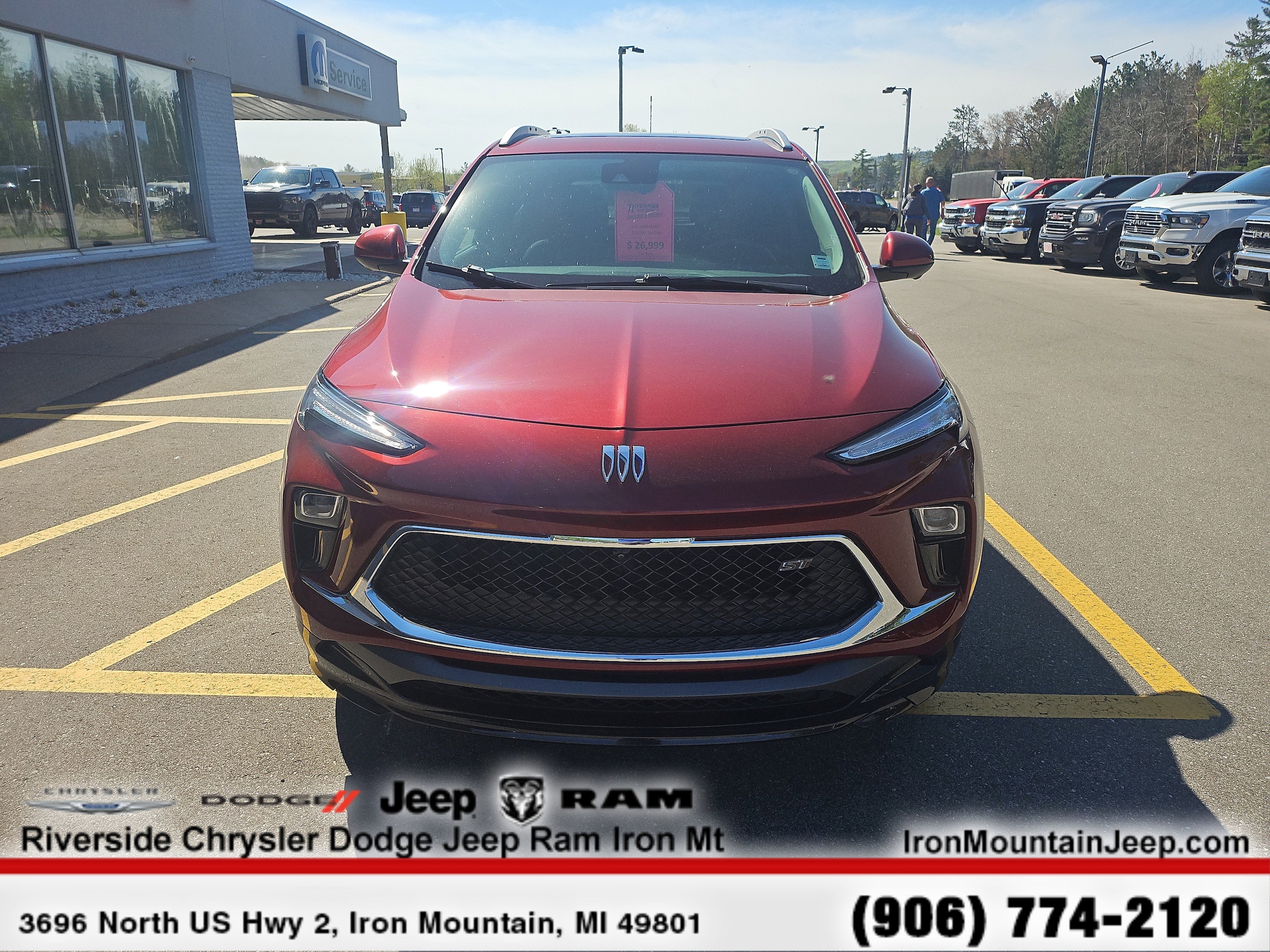 Used 2024 Buick Encore GX ST with VIN KL4AMESL3RB138933 for sale in Iron Mountain, MI