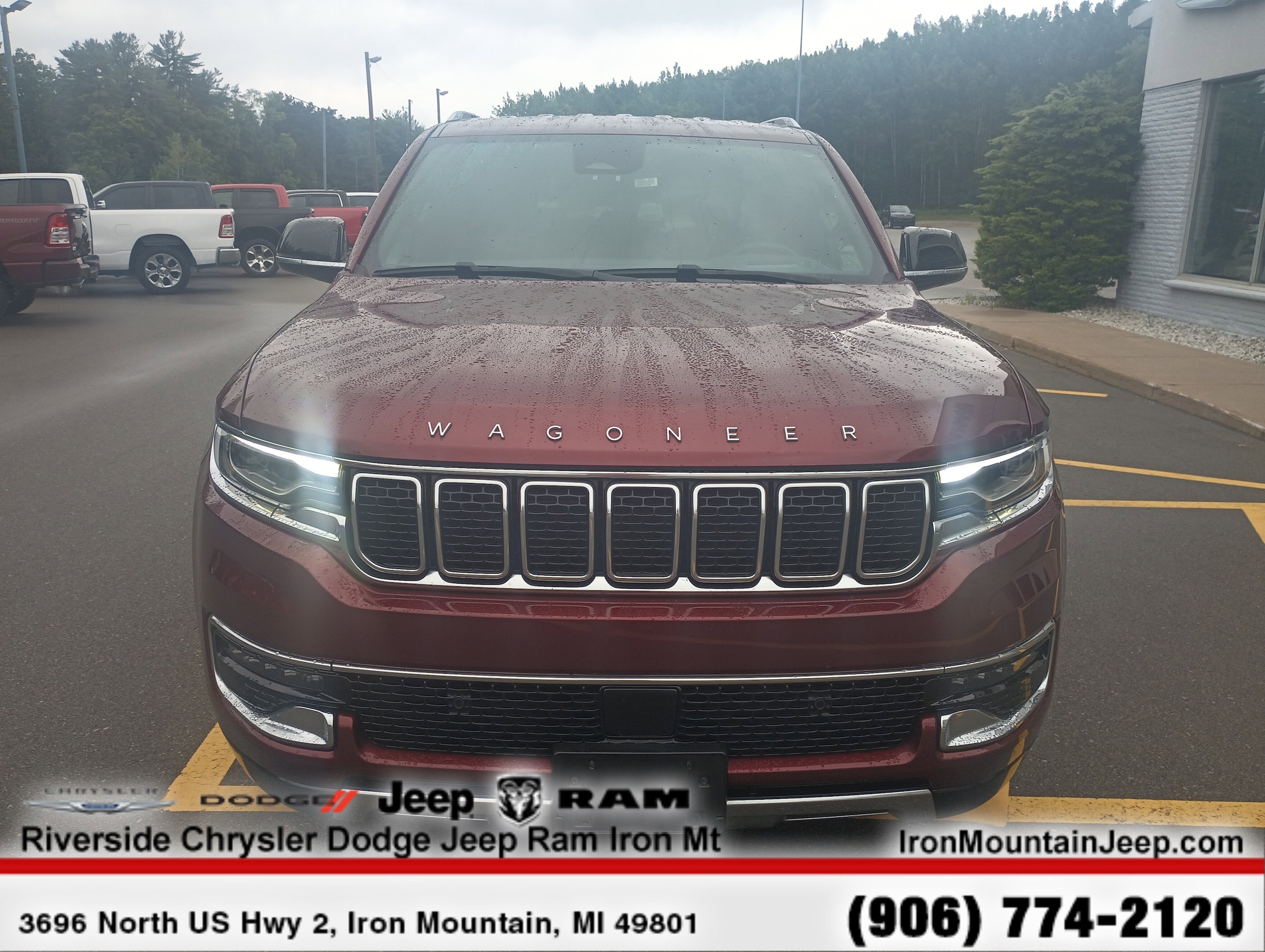 Certified 2023 Jeep Wagoneer L Series III with VIN 1C4SJSDP2PS540649 for sale in Iron Mountain, MI