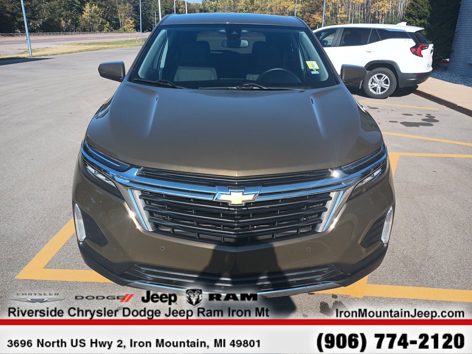 Used 2024 Chevrolet Equinox LT with VIN 3GNAXUEG0RL197708 for sale in Iron Mountain, MI