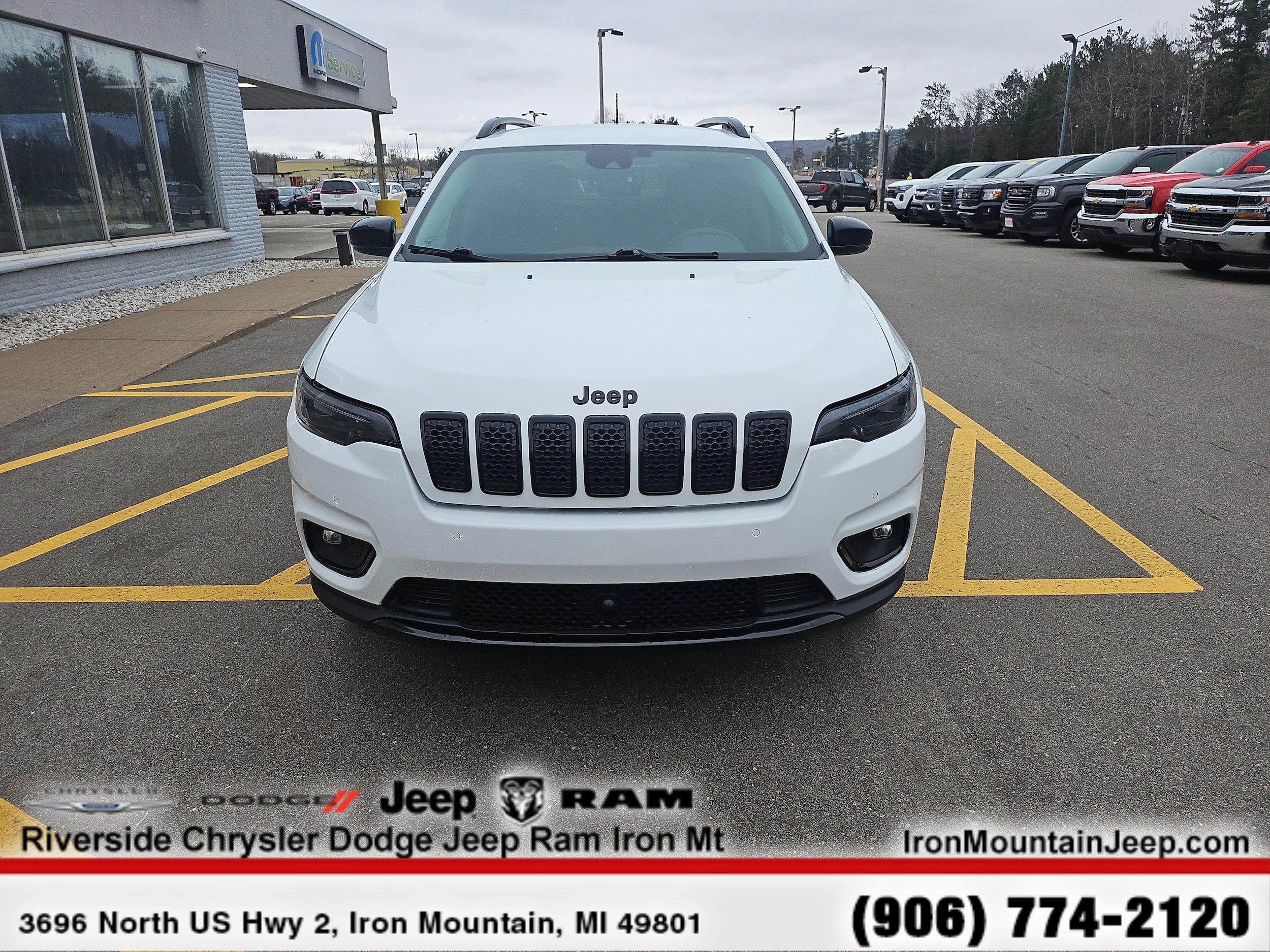 Certified 2023 Jeep Cherokee Altitude Lux with VIN 1C4PJMMB2PD110064 for sale in Iron Mountain, MI