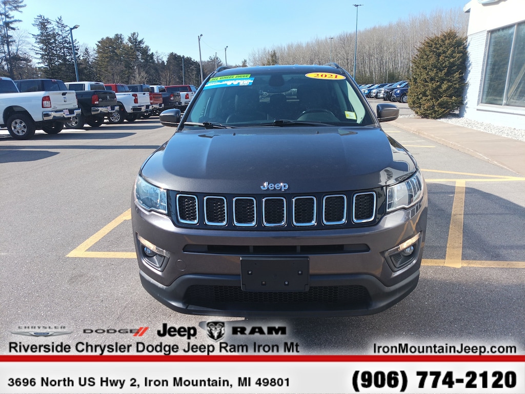 Certified 2021 Jeep Compass Latitude SUV