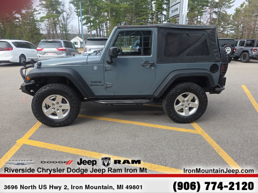 Used 2015 Jeep Wrangler Sport 4x4 SUV