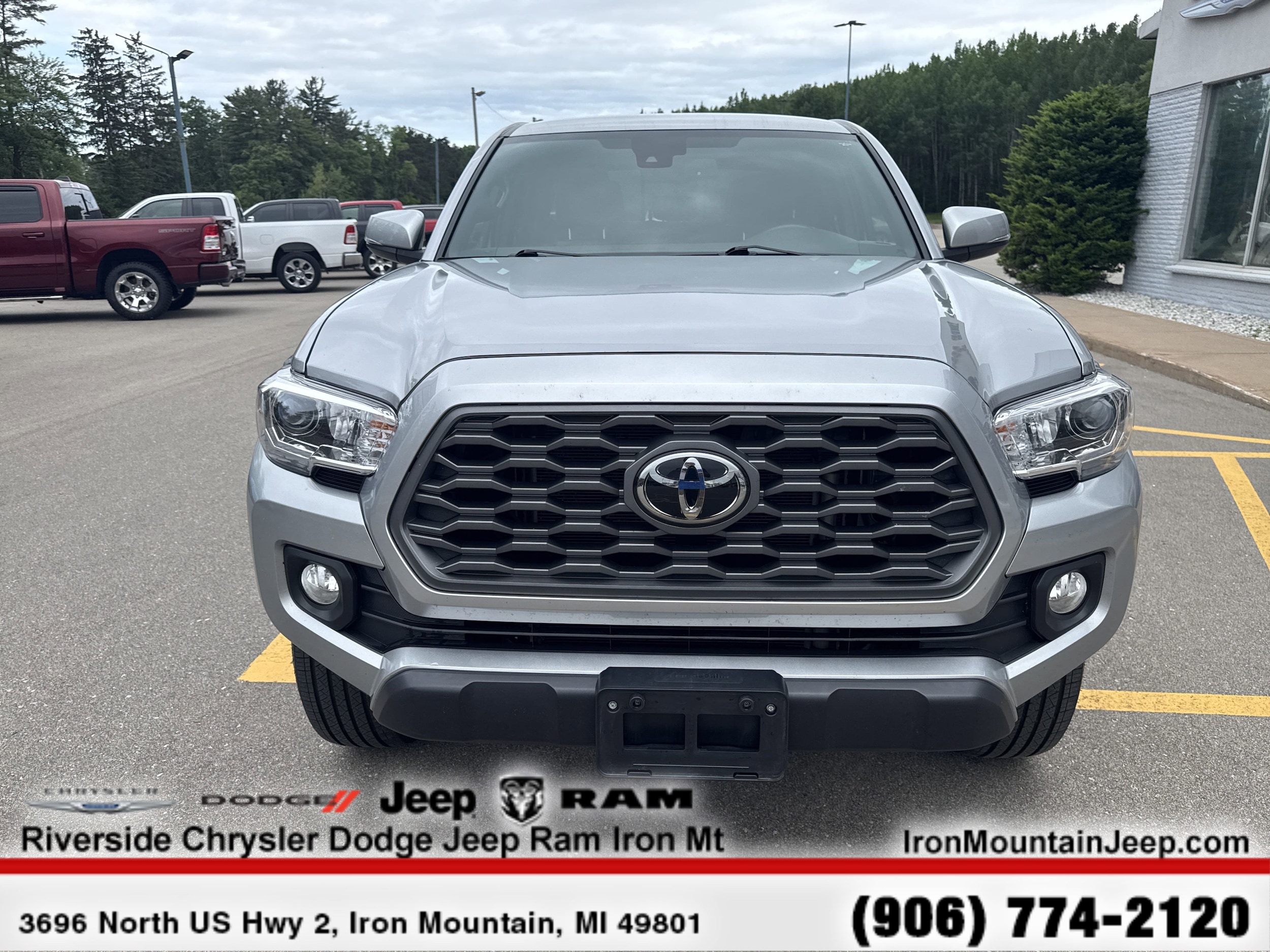 Certified 2023 Toyota Tacoma SR5 with VIN 3TMCZ5AN9PM600839 for sale in Iron Mountain, MI