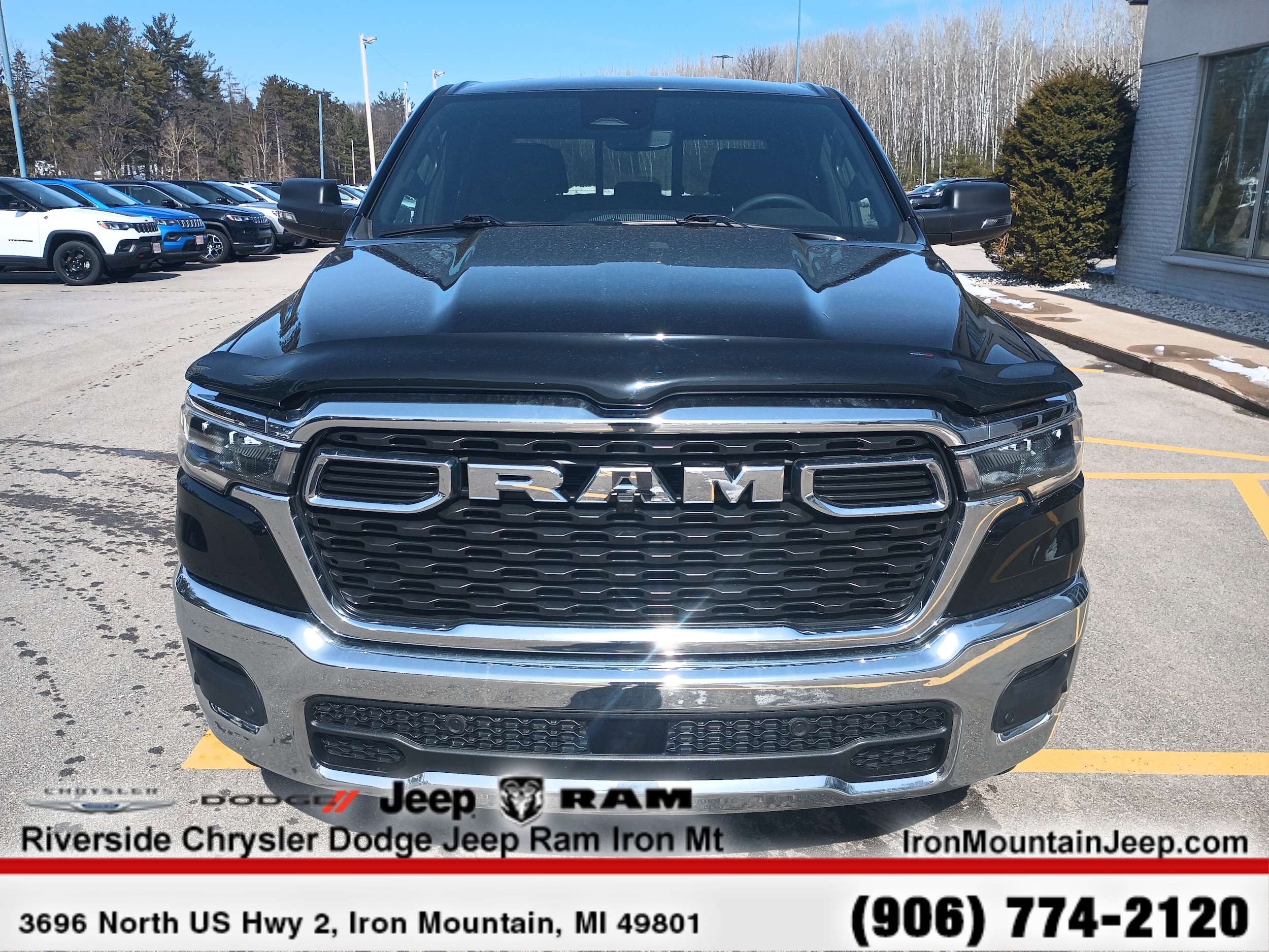 Used 2025 RAM Ram 1500 Pickup Big Horn/Lone Star with VIN 1C6RRFFG8SN514163 for sale in Iron Mountain, MI