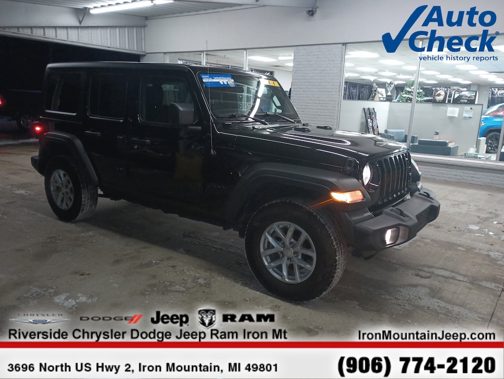 Certified 2023 Jeep Wrangler 4-DOOR SPORT 4X4 SUV