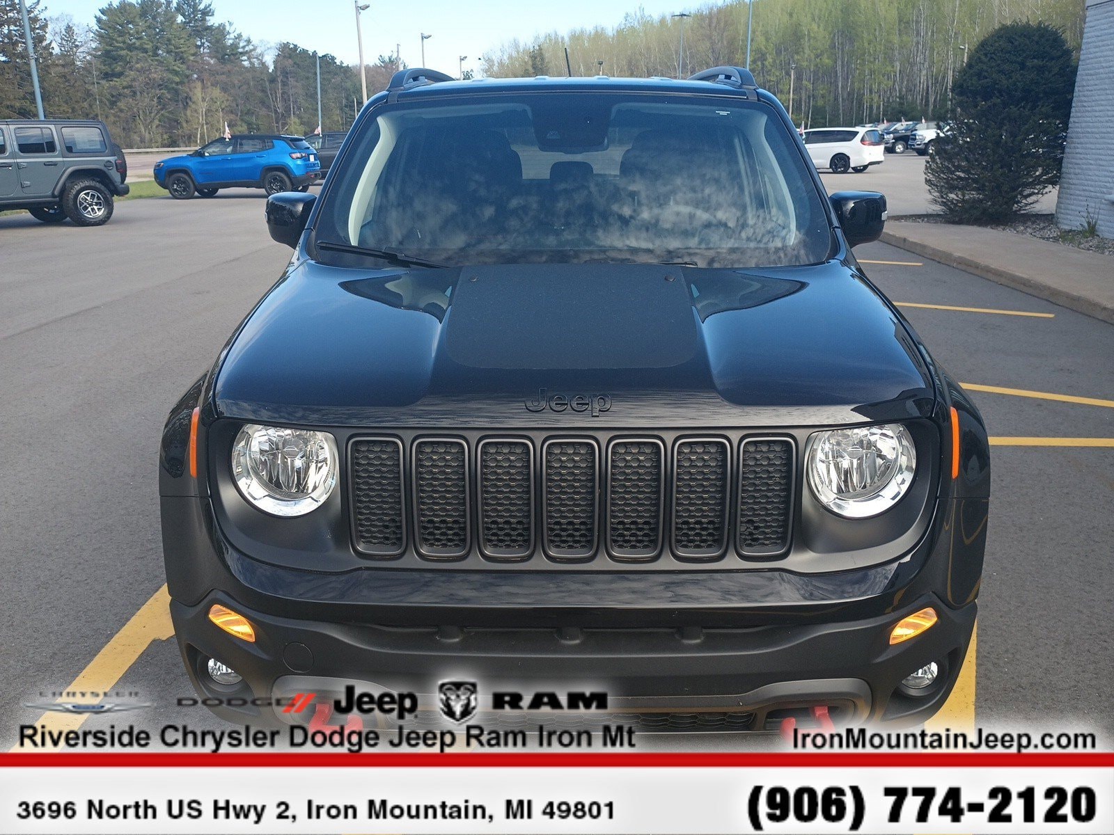 Used 2023 Jeep Renegade Trailhawk with VIN ZACNJDC12PPP54338 for sale in Iron Mountain, MI