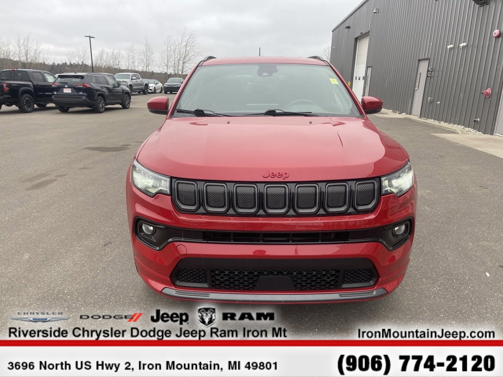 Used 2022 Jeep Compass Limited with VIN 3C4NJDCB4NT178186 for sale in Iron Mountain, MI