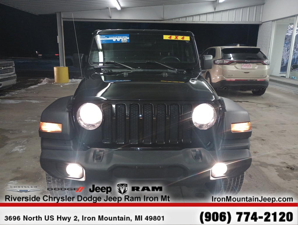 Certified 2023 Jeep Wrangler 4-DOOR SPORT 4X4 SUV