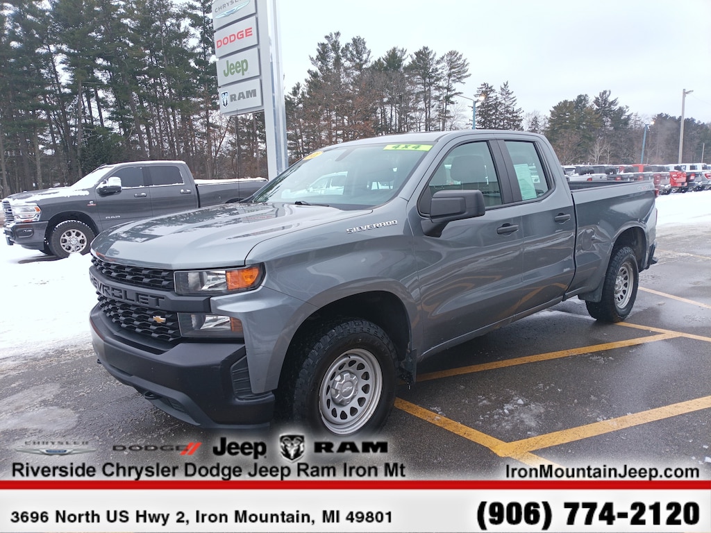 Used 2021 Chevrolet Silverado 1500 Work Truck Truck Double Cab