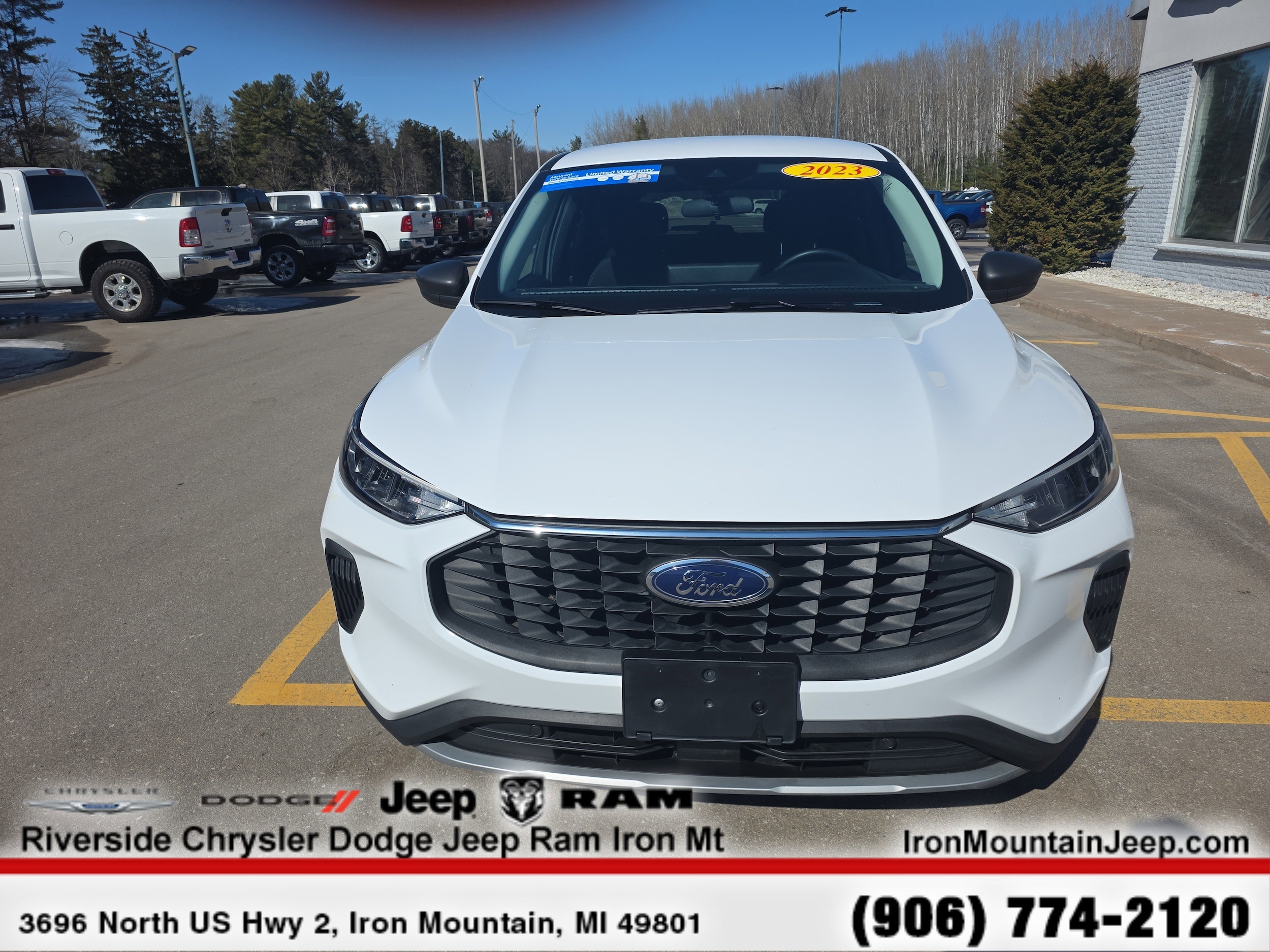 Certified 2023 Ford Escape Active with VIN 1FMCU9GN9PUA66228 for sale in Iron Mountain, MI