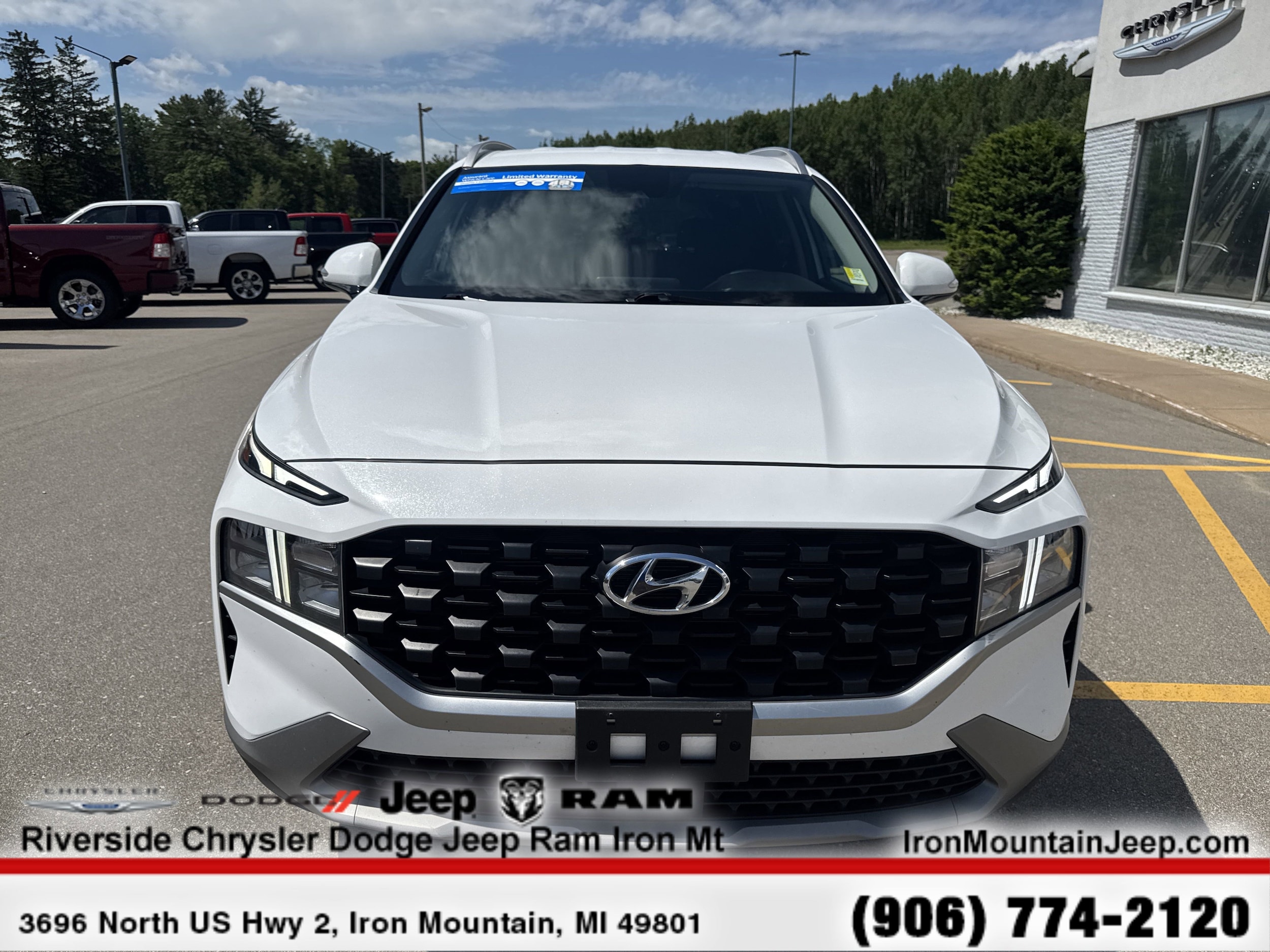 Certified 2023 Hyundai Santa Fe SEL with VIN 5NMS2DAJ2PH588530 for sale in Iron Mountain, MI