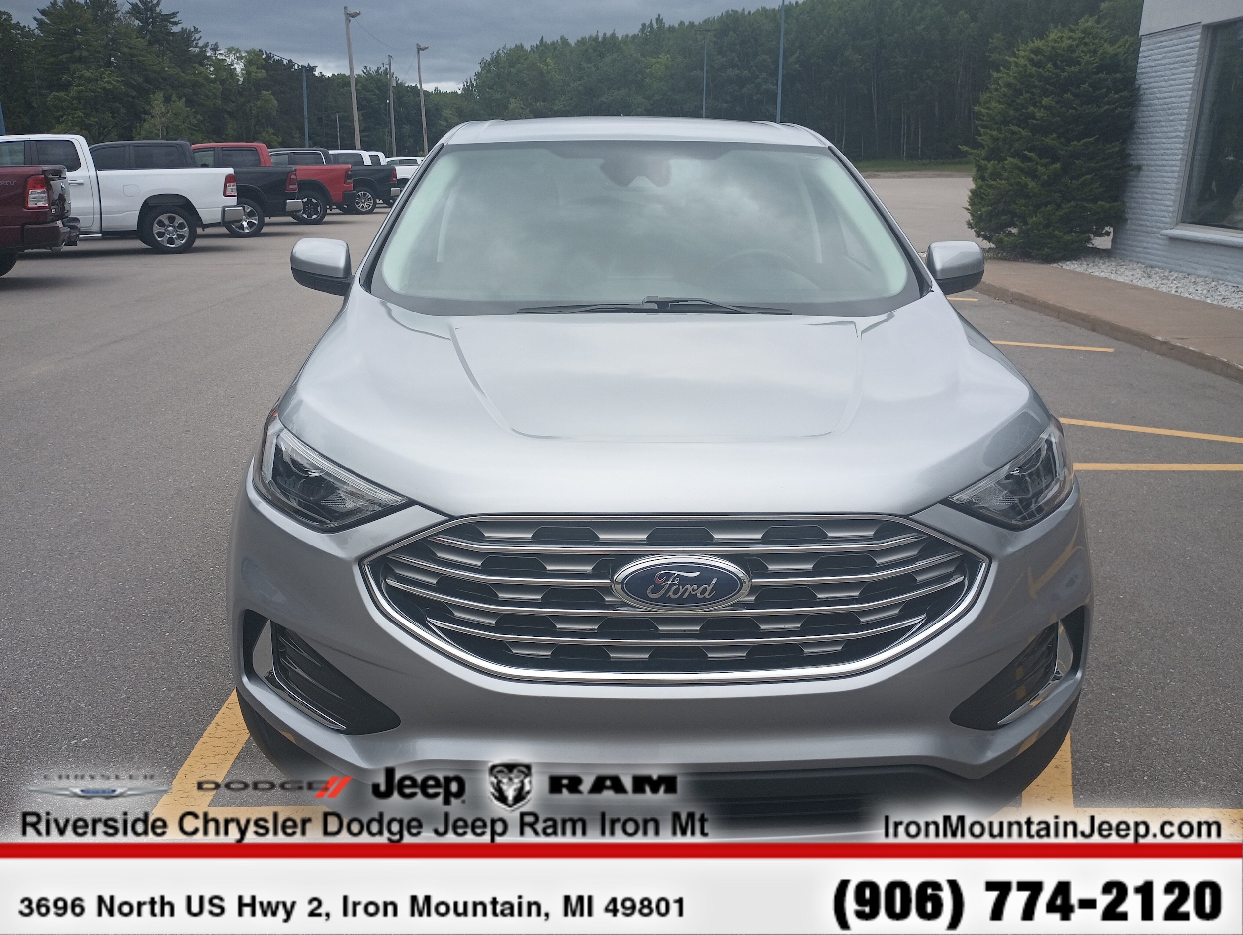 Certified 2022 Ford Edge SEL with VIN 2FMPK4J95NBB06846 for sale in Iron Mountain, MI