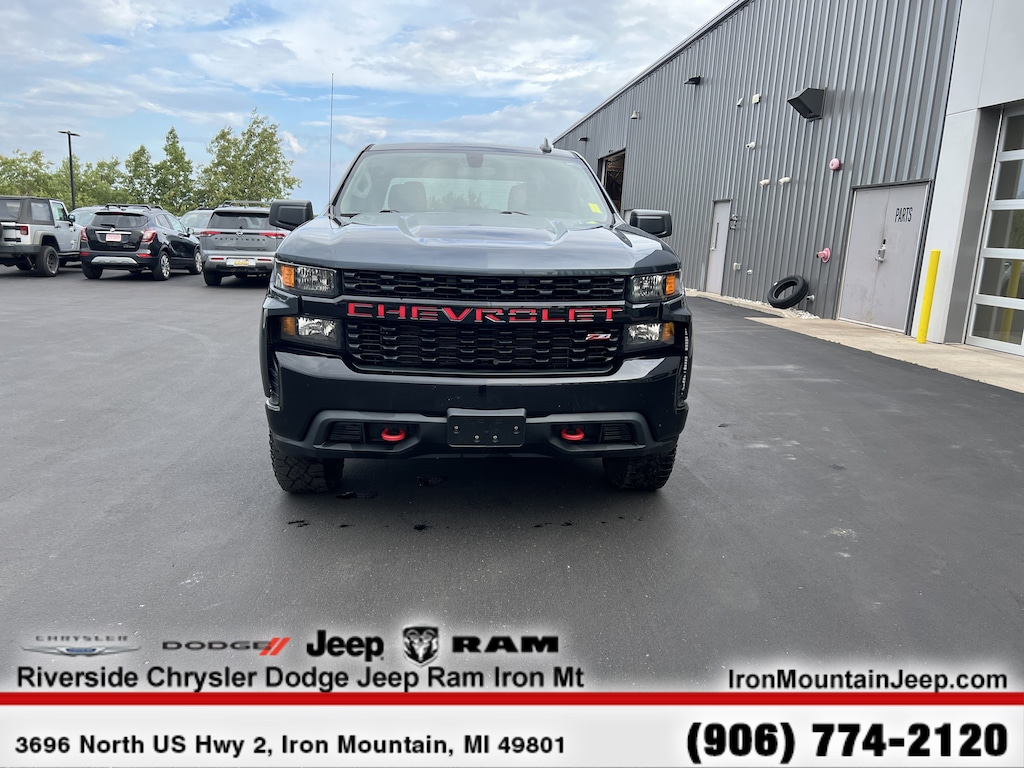 Used 2020 Chevrolet Silverado 1500 Silverado Custom Trail Boss Truck Crew Cab