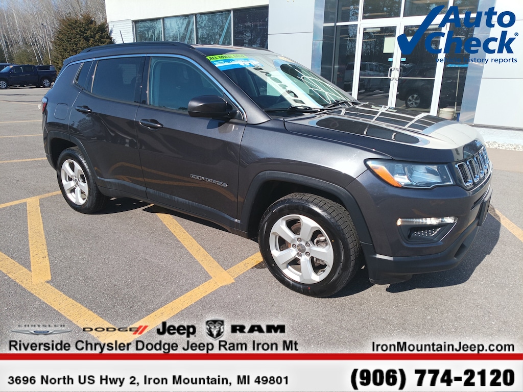 Certified 2021 Jeep Compass Latitude SUV