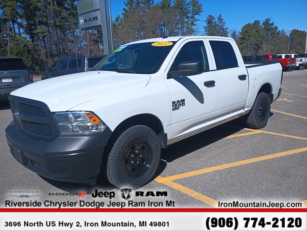 Certified 2022 Ram 1500 Classic Tradesman Truck Crew Cab
