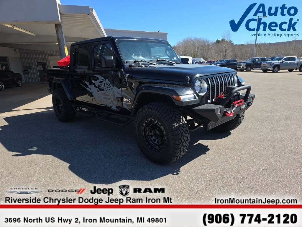 Certified 2023 Jeep Gladiator Overland Truck Crew Cab