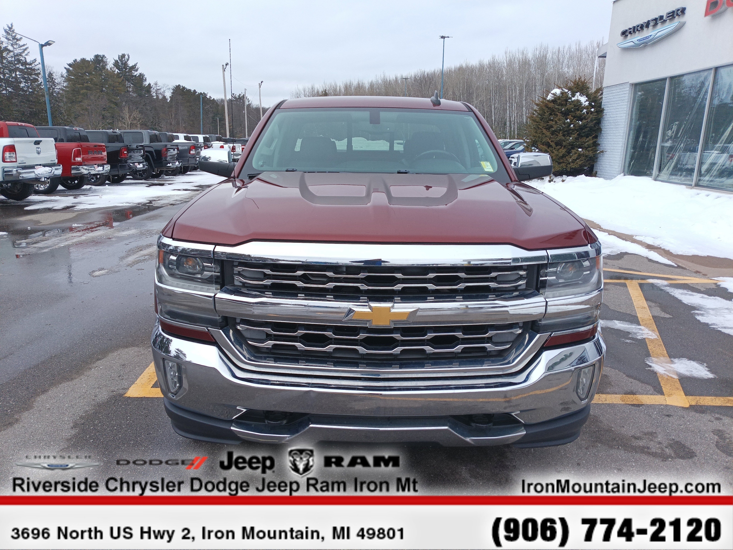 Used 2016 Chevrolet Silverado 1500 LTZ with VIN 1GCVKSEC0GZ208075 for sale in Iron Mountain, MI