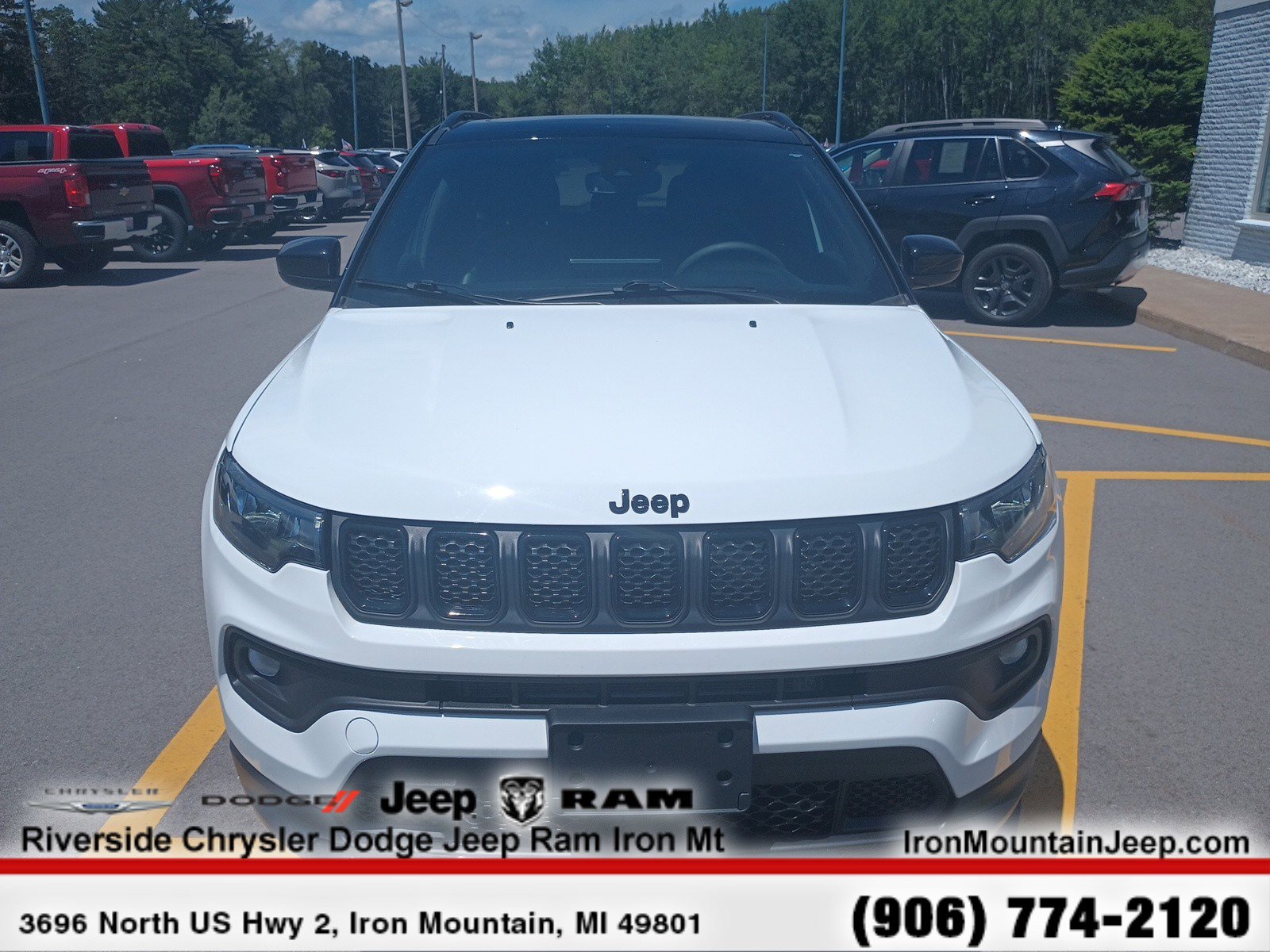 Used 2023 Jeep Compass Altitude with VIN 3C4NJDBN0PT530999 for sale in Iron Mountain, MI