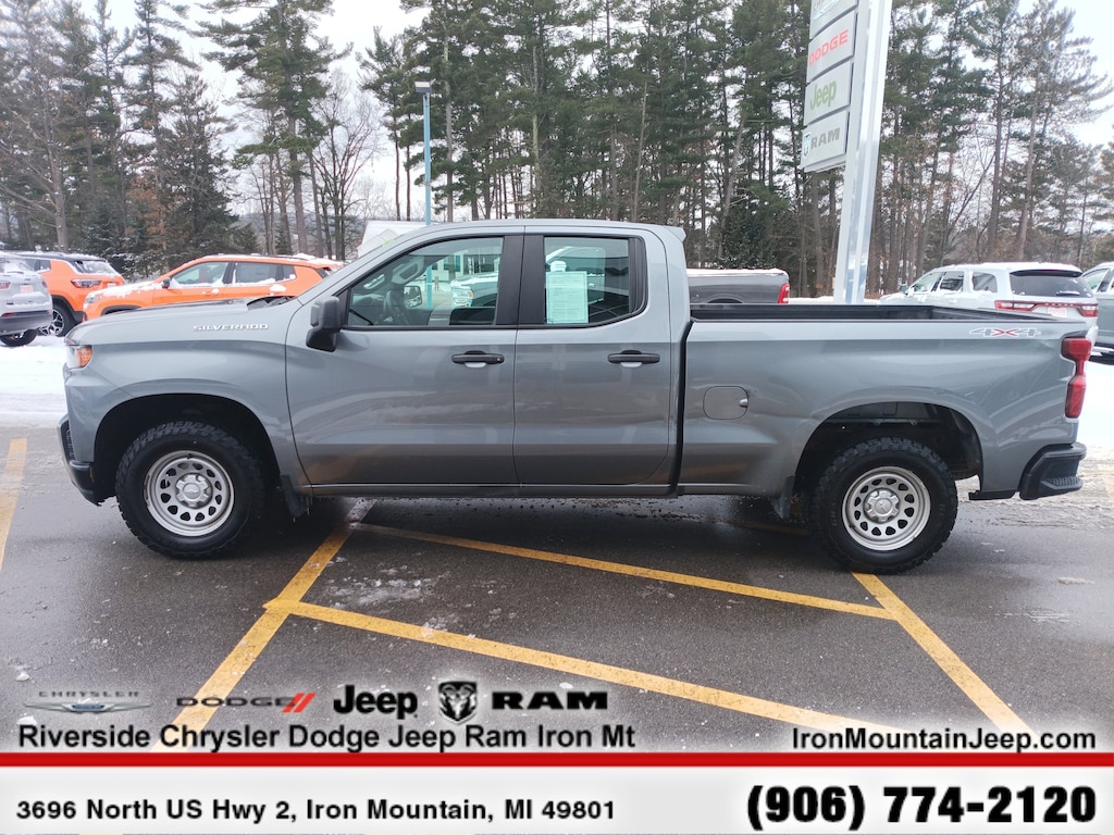 Used 2021 Chevrolet Silverado 1500 Work Truck Truck Double Cab