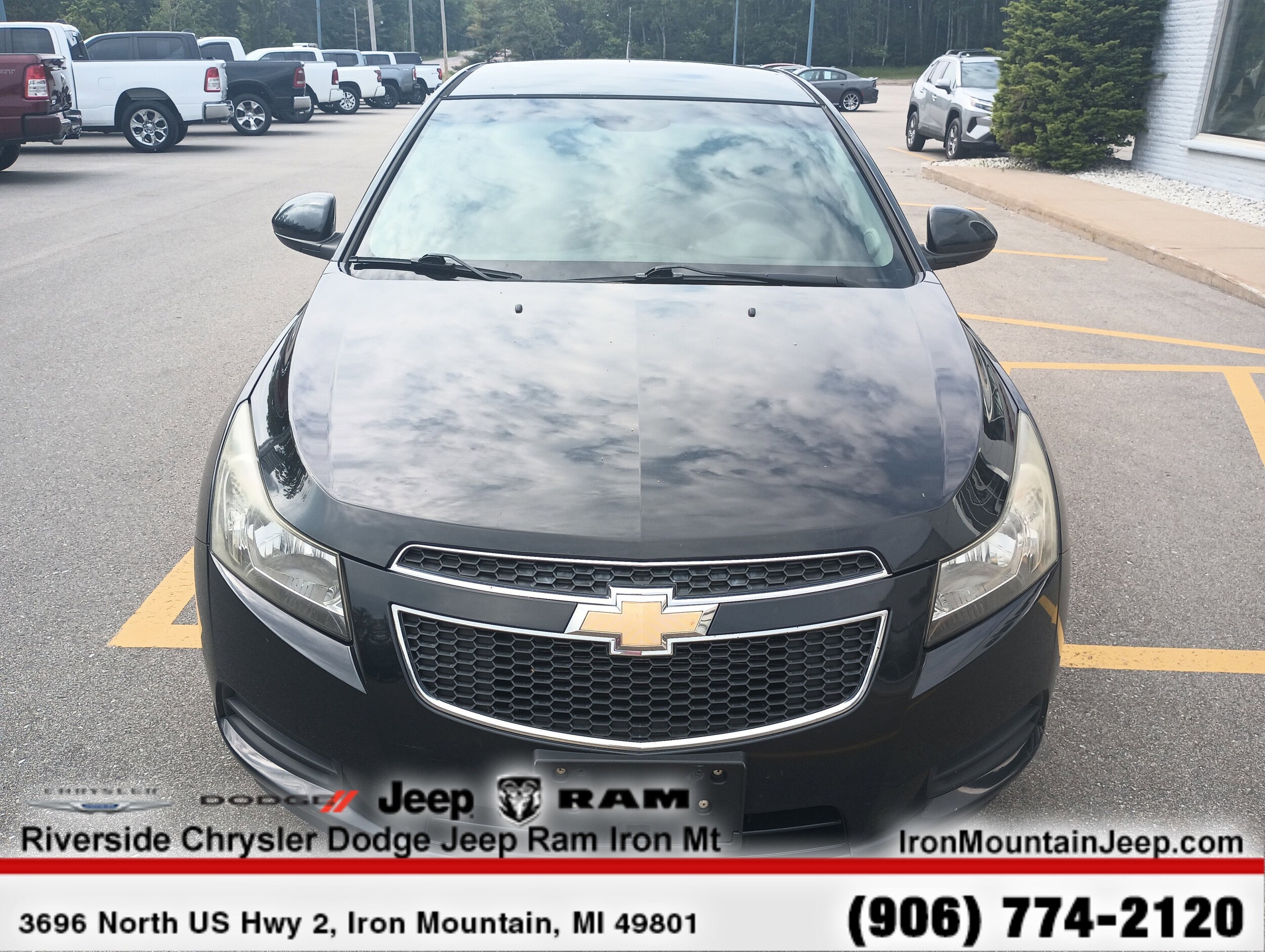 Used 2012 Chevrolet Cruze 1LT with VIN 1G1PF5SC6C7320266 for sale in Iron Mountain, MI