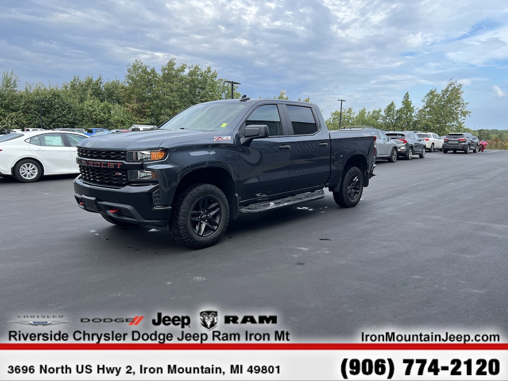 Used 2020 Chevrolet Silverado 1500 Silverado Custom Trail Boss Truck Crew Cab