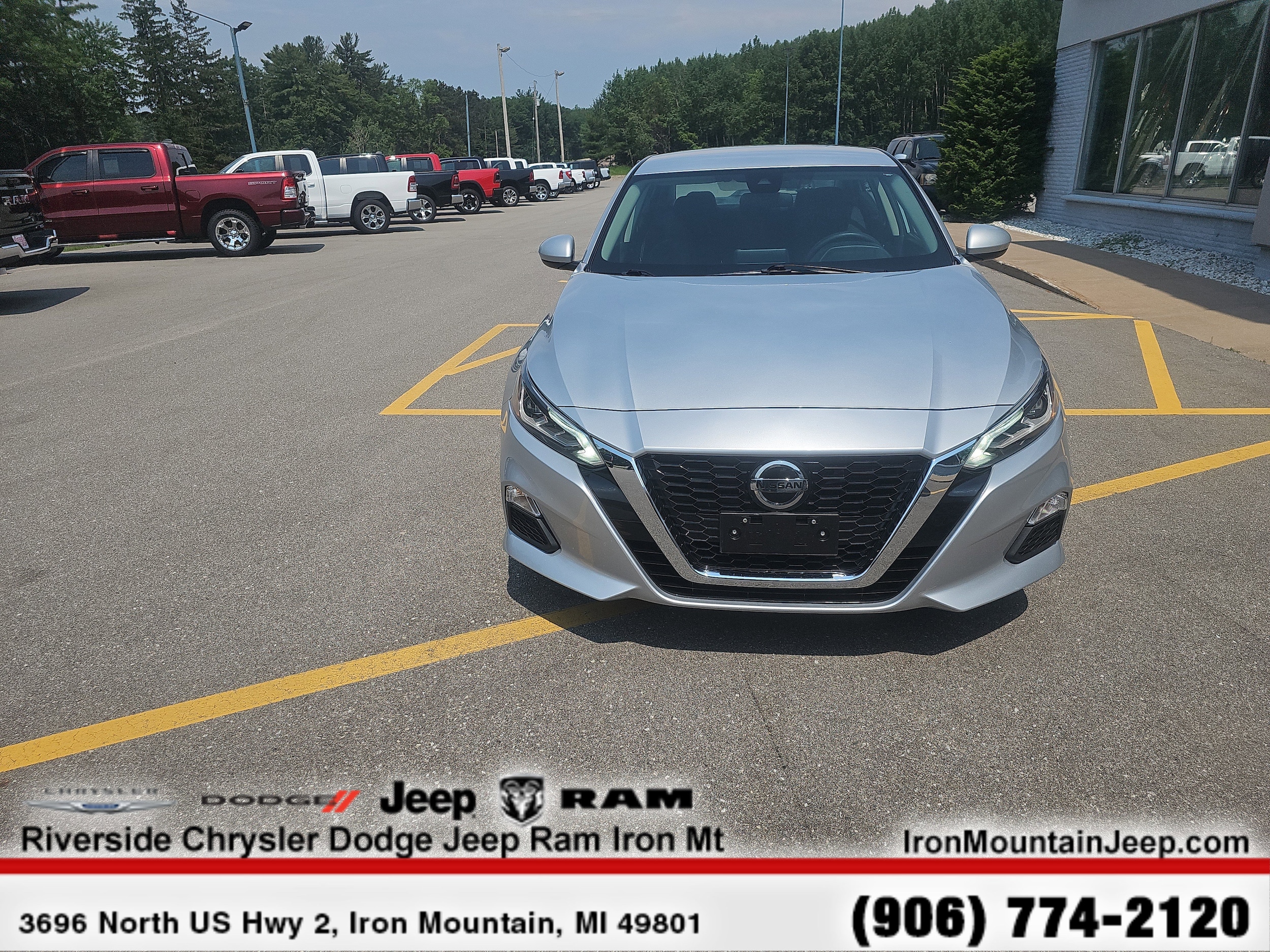 Certified 2022 Nissan Altima SV with VIN 1N4BL4DW0NN344336 for sale in Iron Mountain, MI