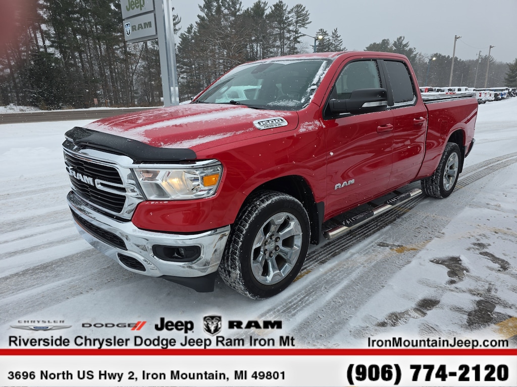 Used 2021 Ram 1500 Big Horn Big Horn 4x4 Quad Cab 64 Box